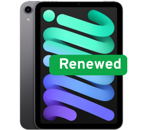 Apple | RENEW | Grade C | iPad Mini 6 (2021) | Gray | Liquid Retina | A15 Bionic Chip | 4 GB | 64 GB | Wi-Fi | iPadOS | 18
