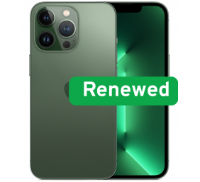 Apple | RENEW | Grade A | iPhone 13 Pro | Green | 6.1 " | Super Retina XDR OLED | 2532 x 1170 pixels | A15 Bionic | 6 GB | 128 GB | Dual SIM | 5G | 12+12+12 MP | iOS | 18