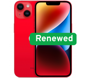 Apple | RENEW | Grade C | iPhone 14 | Red | 6.1 " | Super Retina XDR OLED | 2532 x 1170 pixels | A15 Bionic | 6 GB | 128 GB | Dual SIM | 5G | 12+12 MP | iOS | 18