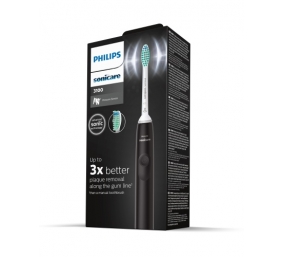 Philips Sonicare 3100 Series HX3671/14 Elektrinis dantų šepetėlis, Juoda