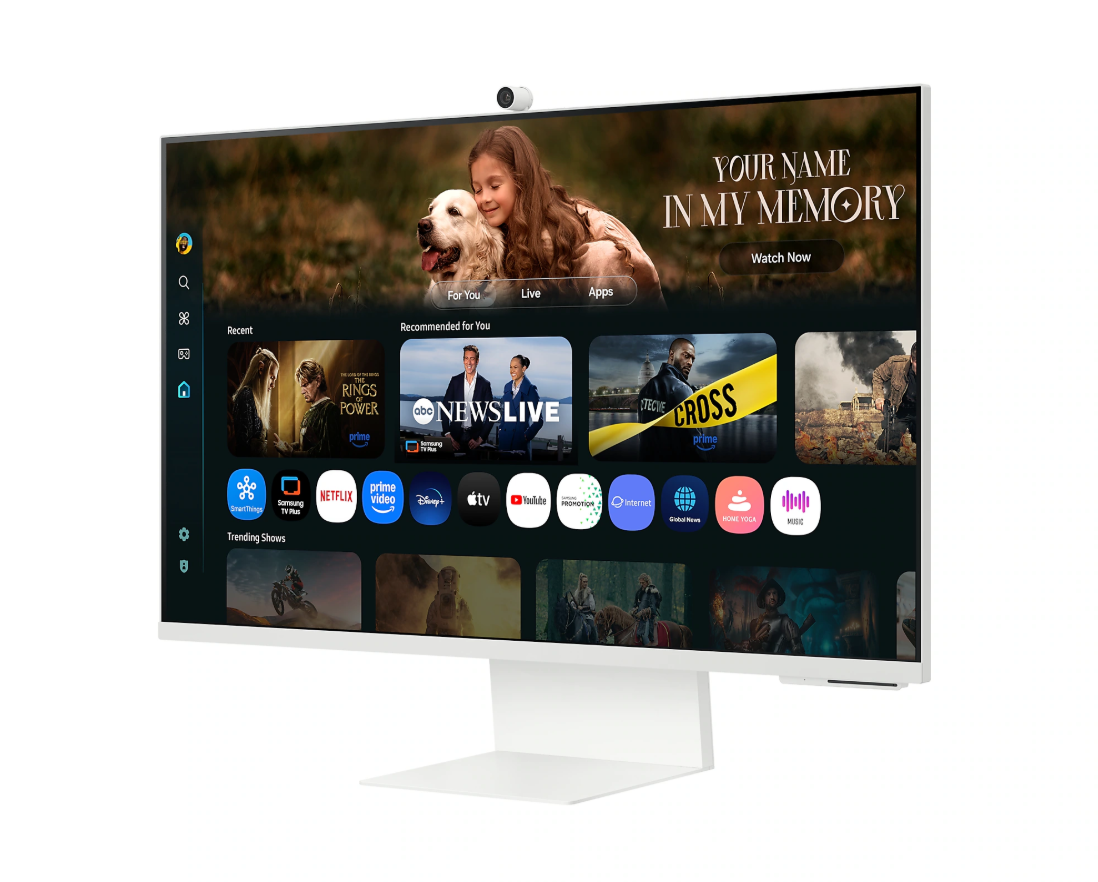 Samsung | LS32FM801UUXDU | 32 " | VA | 16:9 | 60 Hz | 4 ms | 3840 x 2160 pixels | 400 cd/m² | HDMI ports quantity 1 | White