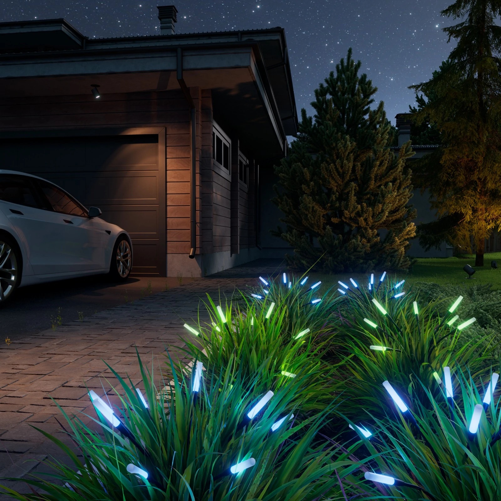 Nanoleaf Solar Garden Lights, 2 Sets | Warm and Cool Whites