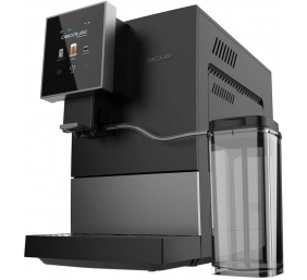 Cecotec Coffee Maker | Cremmaet Compactccino Connected | Pump pressure 19 bar | Built-in milk frother | Super-automatic | Black