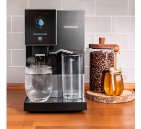 Cecotec Coffee Maker | Cremmaet Compactccino Connected | Pump pressure 19 bar | Built-in milk frother | Super-automatic | Black