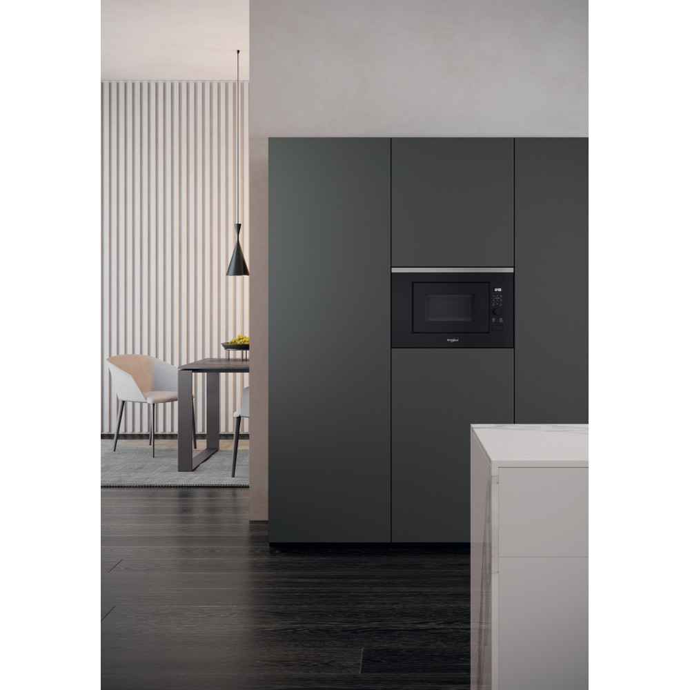 Whirlpool Built-in | 20 L | 800 W | Grill | Black