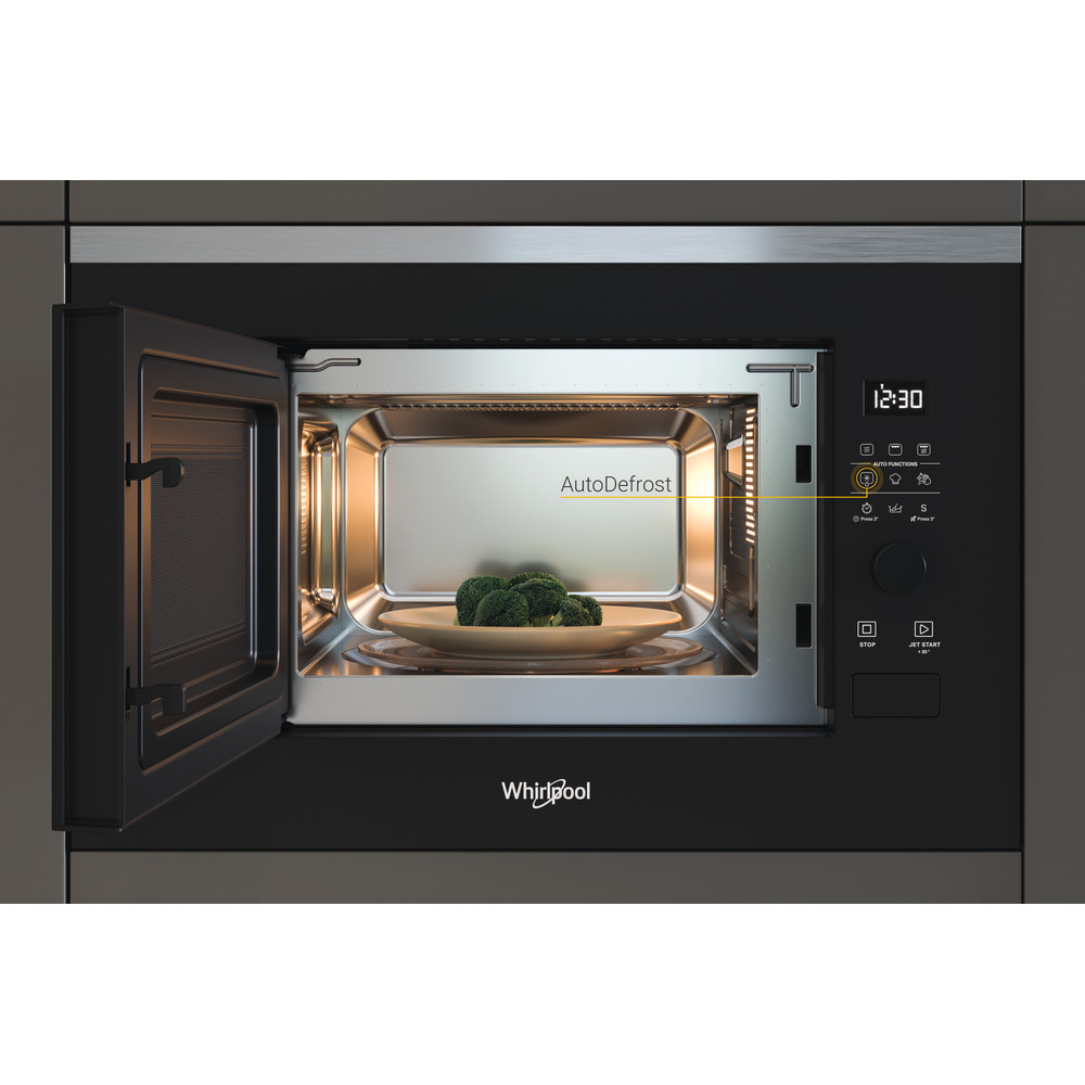 Whirlpool Built-in | 20 L | 800 W | Grill | Black