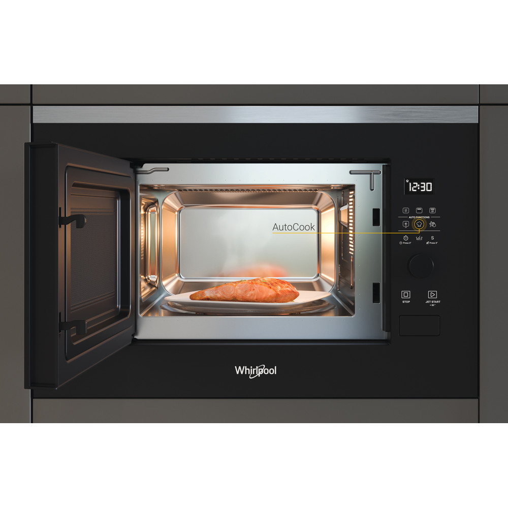 Whirlpool Built-in | 20 L | 800 W | Grill | Black