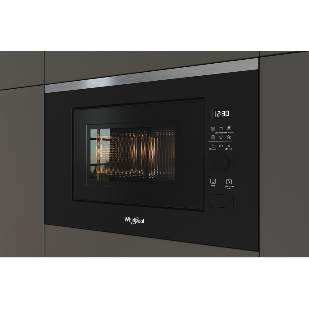 Whirlpool Built-in | 20 L | 800 W | Grill | Black