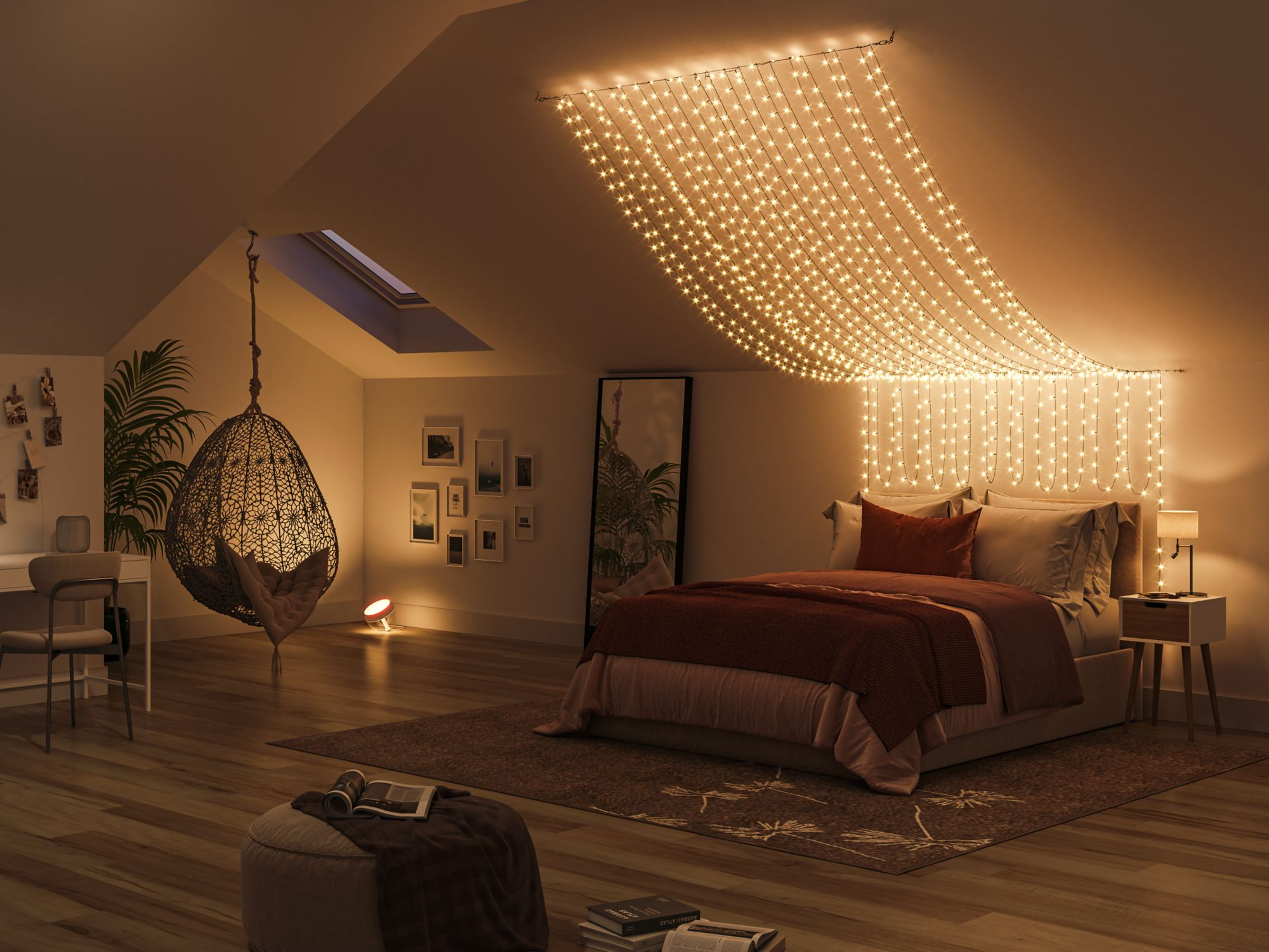 Philips Hue Festavia string lights 250 LED, 20m|14 W|Variable