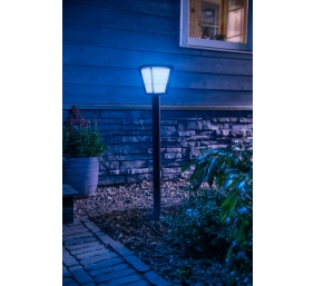 Philips Hue WCA Econic Outdoor Post Lantern | 15 W | 2000-6500 Hue White Color Ambiance