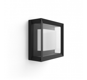 Philips Hue WCA Econic Outdoor Square Wall Lantern | 15 W | 2000-6500 Hue White Colour Ambiance
