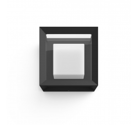Philips Hue WCA Econic Outdoor Square Wall Lantern | 15 W | 2000-6500 Hue White Colour Ambiance