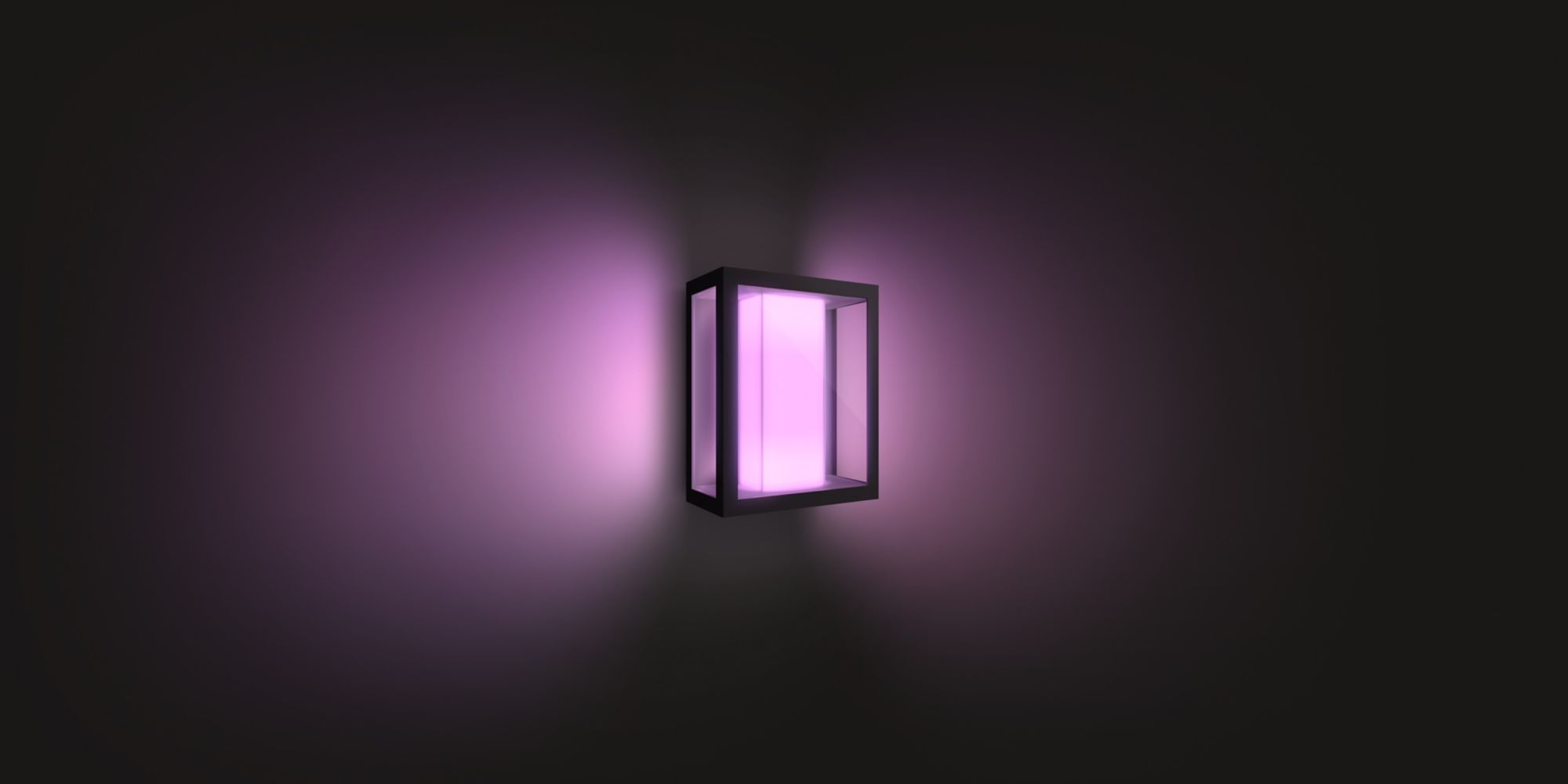 Philips Hue WCA Impress Outdoor Wall Large Lantern | 8 W | 2000-6500 Hue White Colour Ambiance