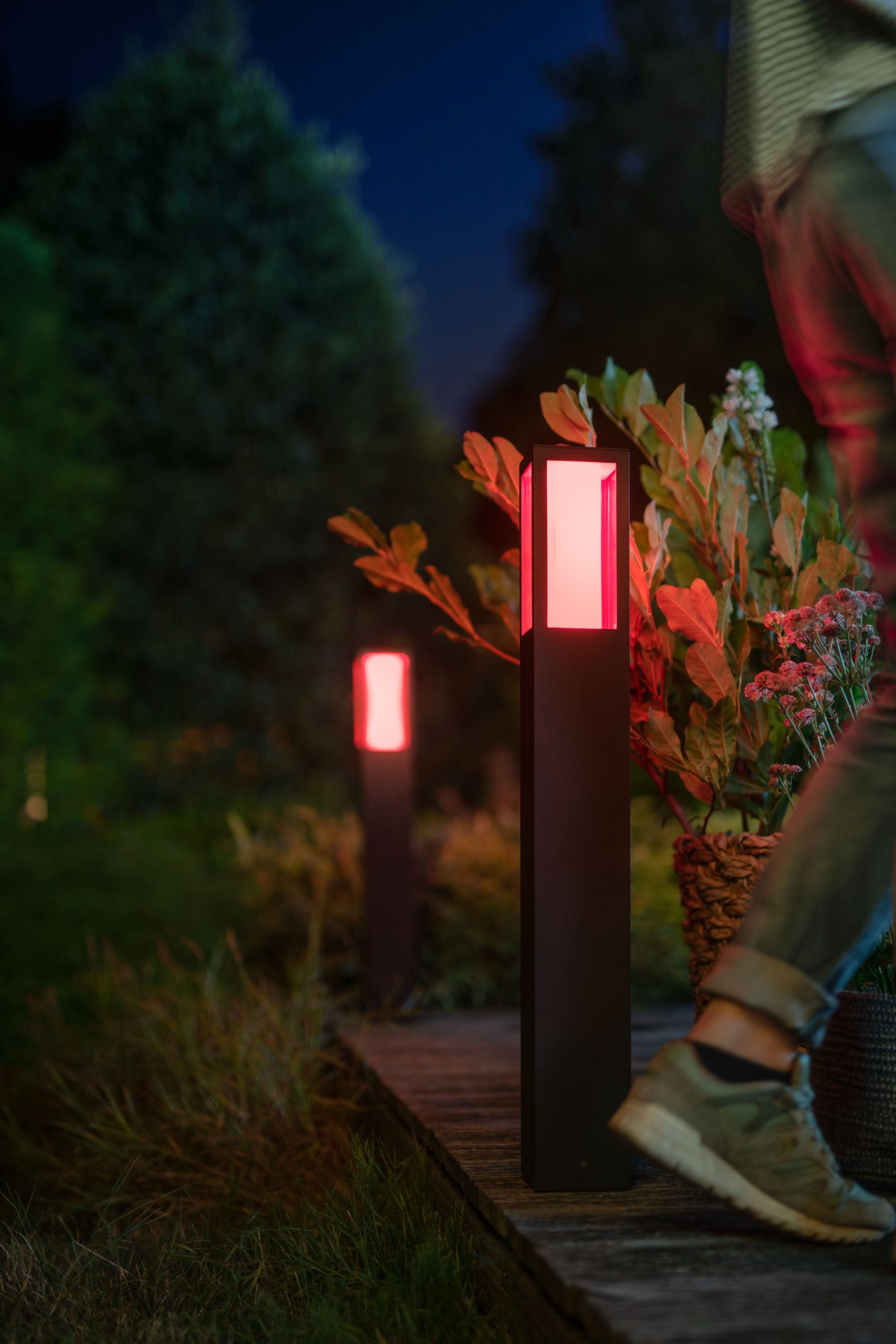Philips Hue WCA Impress Outdoor Post Lantern | 8 W