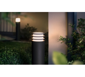 Philips Hue Lucca Outdoor Post Lantern | E27 | 9.5 W | Warm white