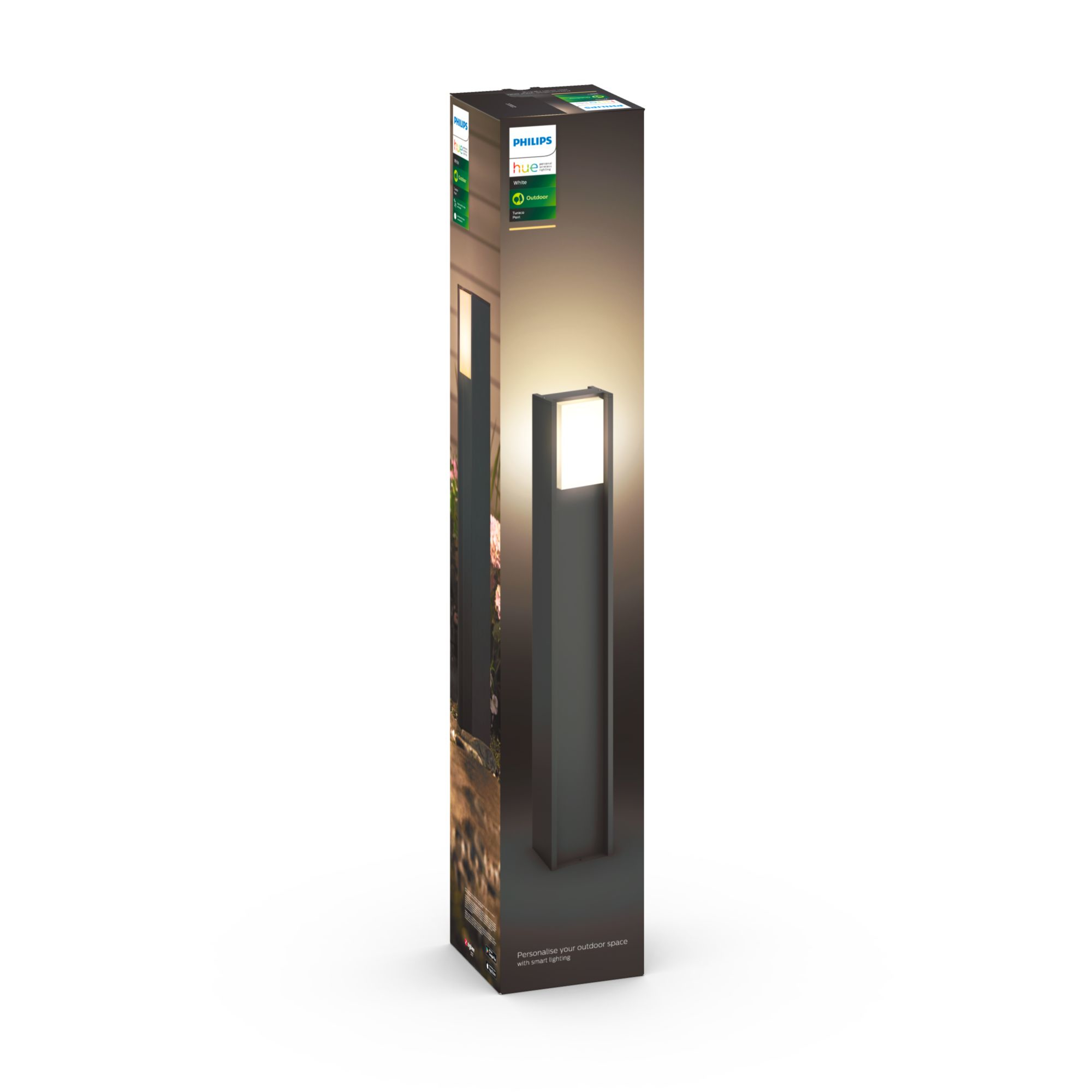Philips Hue Turaco Outdoor Post Lantern | E27 | 9.5 W
