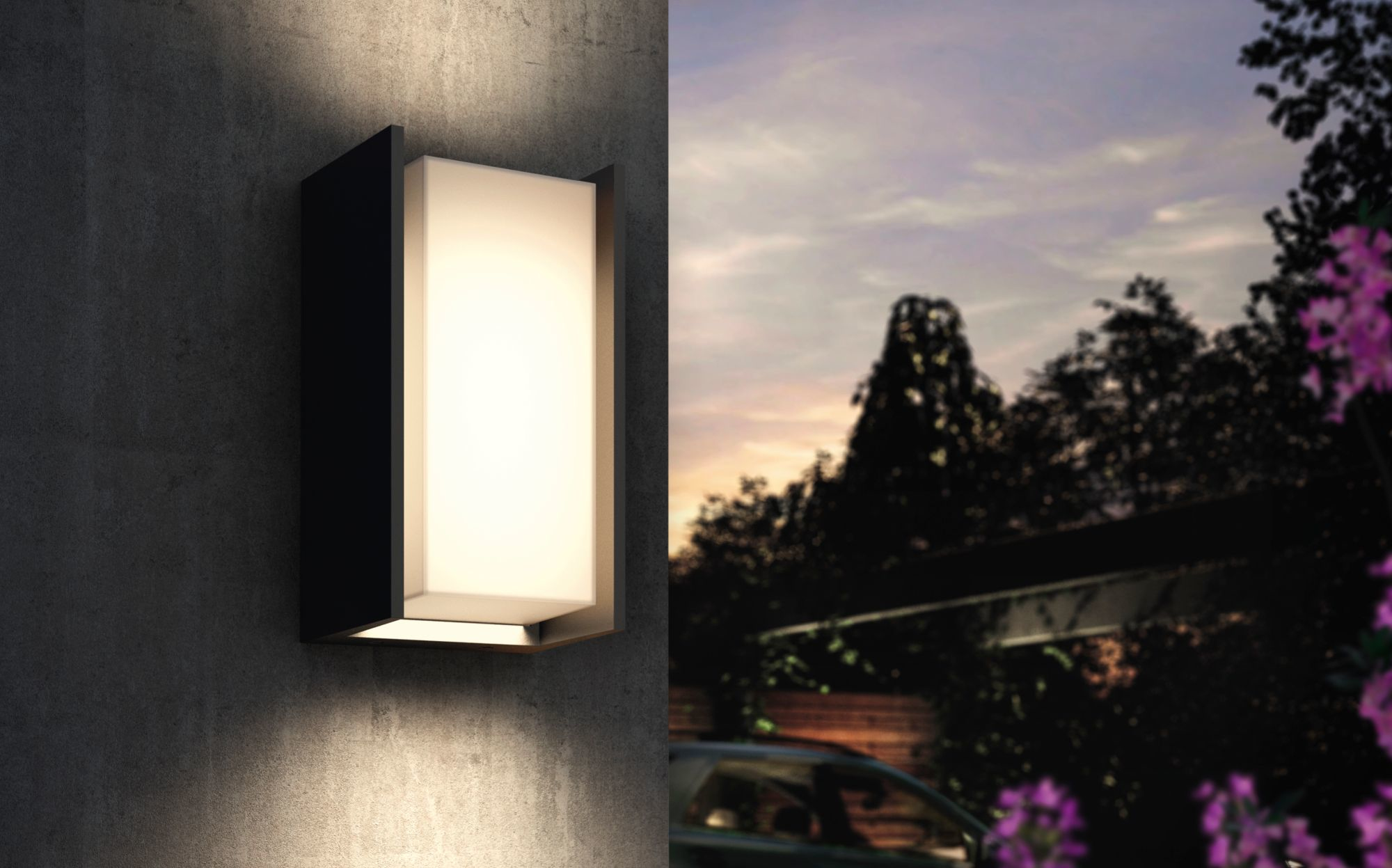 Philips Hue Turaco Outdoor Wall Lantern | E27 | 9 W | Warm white