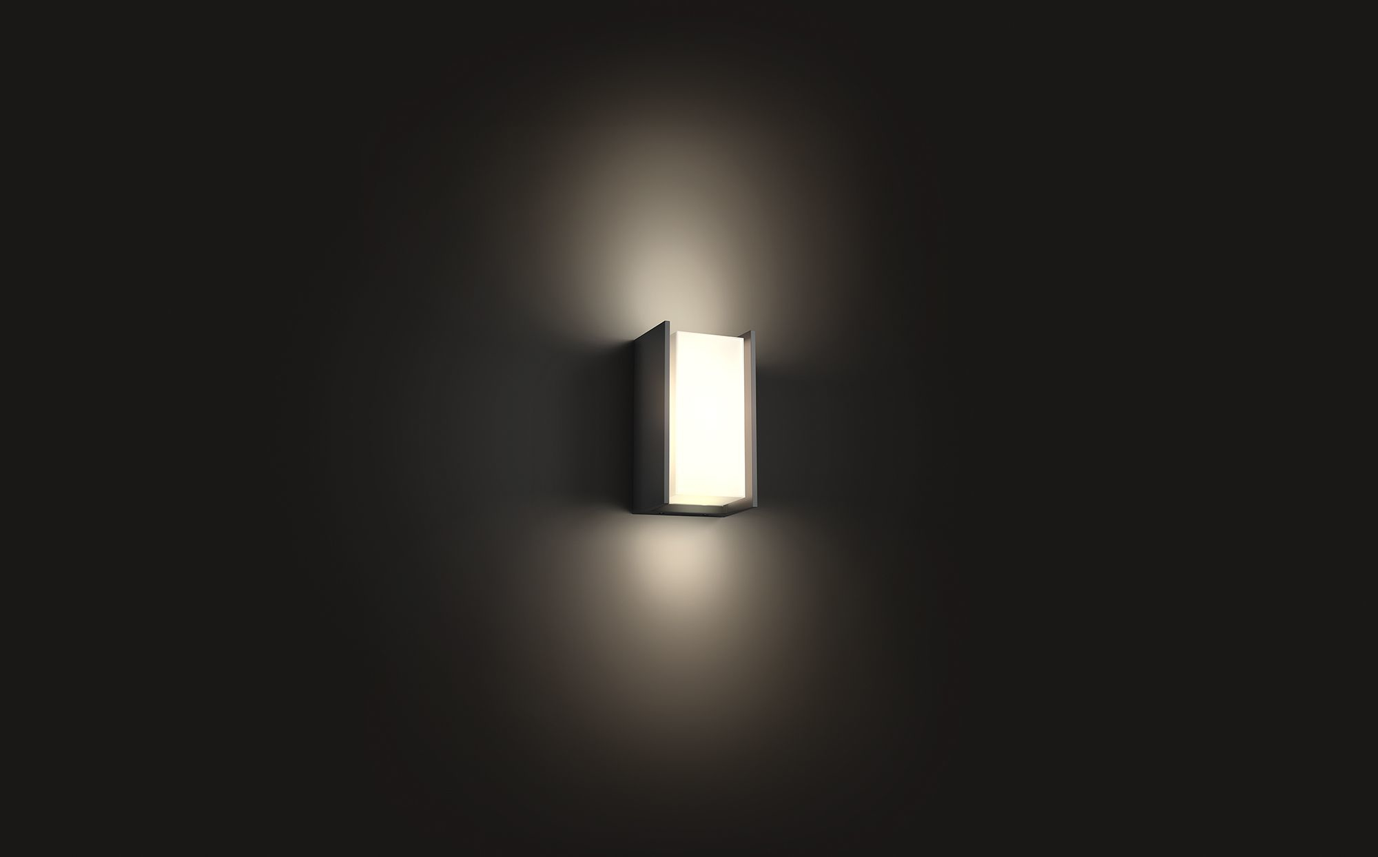 Philips Hue Turaco Outdoor Wall Lantern | E27 | 9 W | Warm white