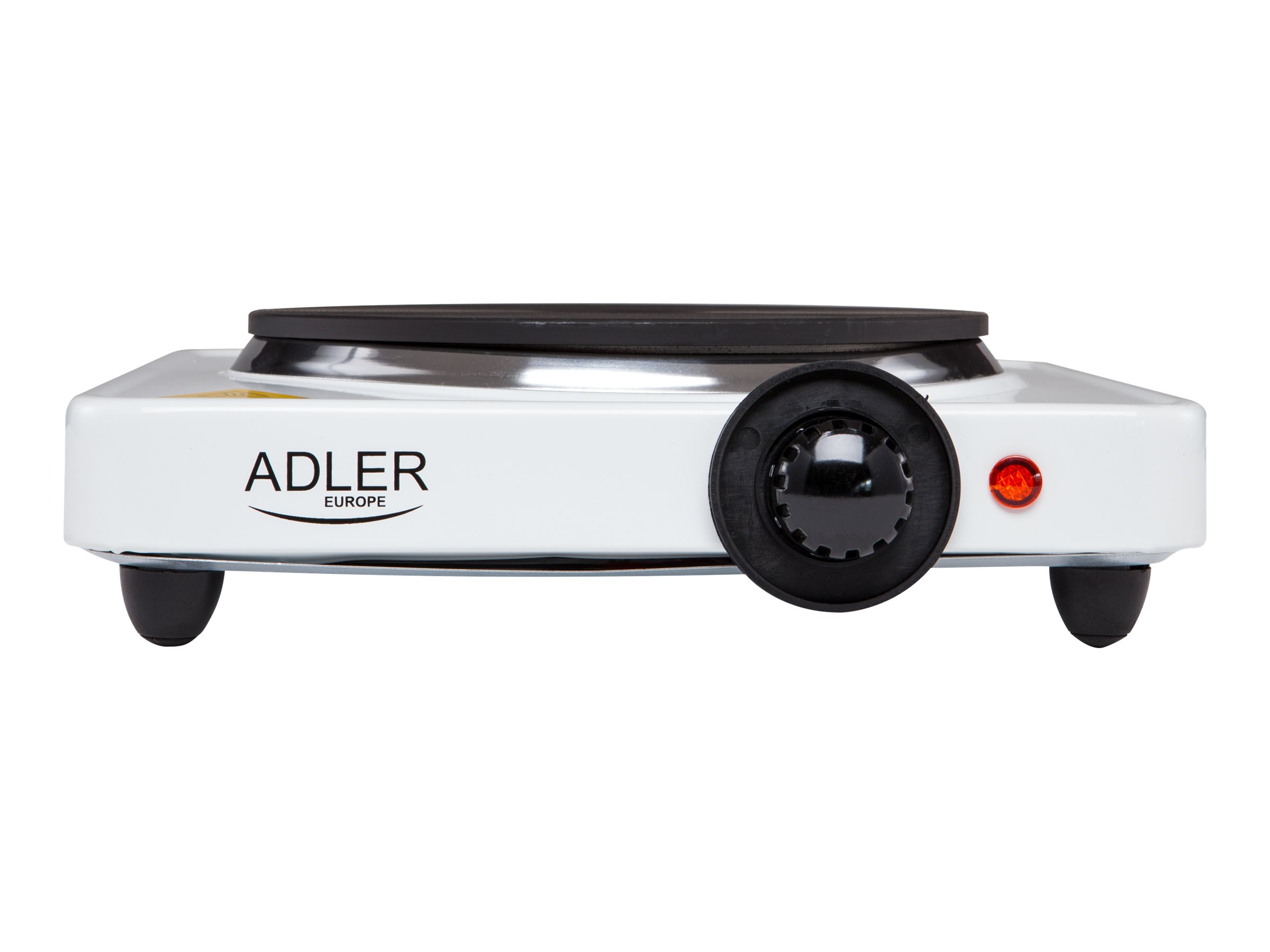 Adler | Free standing table hob | AD 6503 | Number of burners/cooking zones 1 | Electric stove | 1500 W | White | Electric