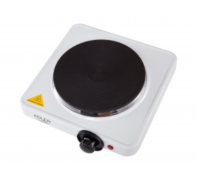 Adler | Free standing table hob | AD 6503 | Number of burners/cooking zones 1 | Electric stove | 1500 W | White | Electric