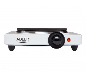 Adler | Free standing table hob | AD 6503 | Number of burners/cooking zones 1 | Electric stove | 1500 W | White | Electric