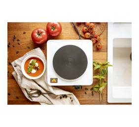 Adler | Free standing table hob | AD 6503 | Number of burners/cooking zones 1 | Electric stove | 1500 W | White | Electric