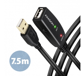 AXAGON | Active extension cable, 7.5 m | ADR-207 | USB Type-A to USB Type-A