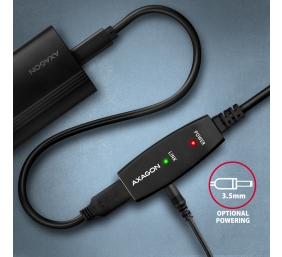 AXAGON | Active extension cable, 7.5 m | ADR-207 | USB Type-A to USB Type-A