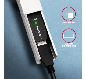 AXAGON | Active extension cable, 7.5 m | ADR-207 | USB Type-A to USB Type-A
