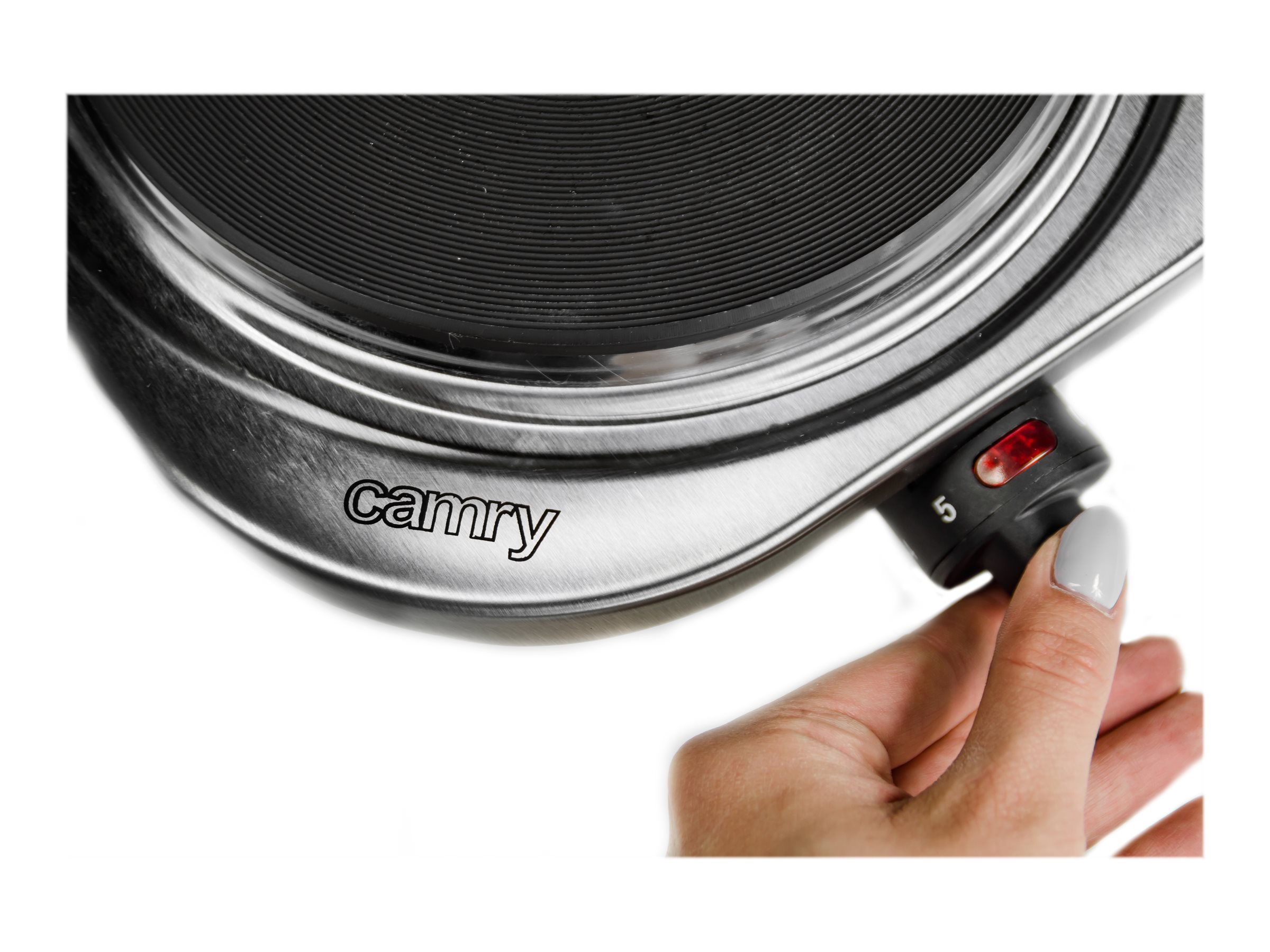 Camry | CR 6510 | Number of burners/cooking zones 1 | Hot plate | 1500 W | Stainless steel | Electric