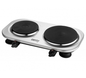 Camry | CR 6511 | Number of burners/cooking zones 2 | Rotary knobs | Stainless steel | Electric