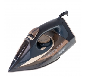 Camry | Steam Iron | CR 5036 | Steam Iron | Water tank capacity 360 ml | Continuous steam 50 g/min | Power 3400 W | Black/Gold