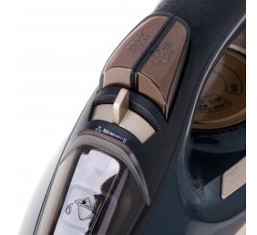 Camry | Steam Iron | CR 5036 | Steam Iron | 3400 W | Water tank capacity 360 ml | Continuous steam 50 g/min | Black/Gold