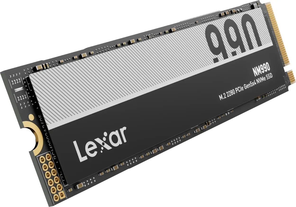 Lexar SSD | NM990 | 4000 GB | SSD form factor M.2 2280 | Solid-state drive interface PCIe Gen 5x4 | Read speed 14000 MB/s | Write speed  11000 MB/s