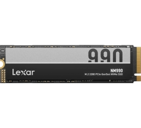 Lexar SSD | NM990 | 4000 GB | SSD form factor M.2 2280 | Solid-state drive interface PCIe Gen 5x4 | Read speed 14000 MB/s | Write speed  11000 MB/s