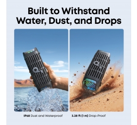 Anker Soundcore Speaker | Boom 3i | 50 W | Waterproof | Bluetooth | Black | Portable | Wireless connection