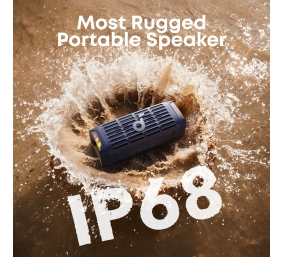 Anker Soundcore Speaker | Boom 3i | 50 W | Waterproof | Bluetooth | Blue | Portable | Wireless connection