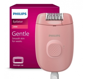Philips 2000 Series BRE227/00 Laidinis epiliatorius, Rausva