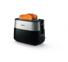 Philips Daily Collection HD2516/90 Skrudintuvas, 830 W, Juoda/Sidabrinė