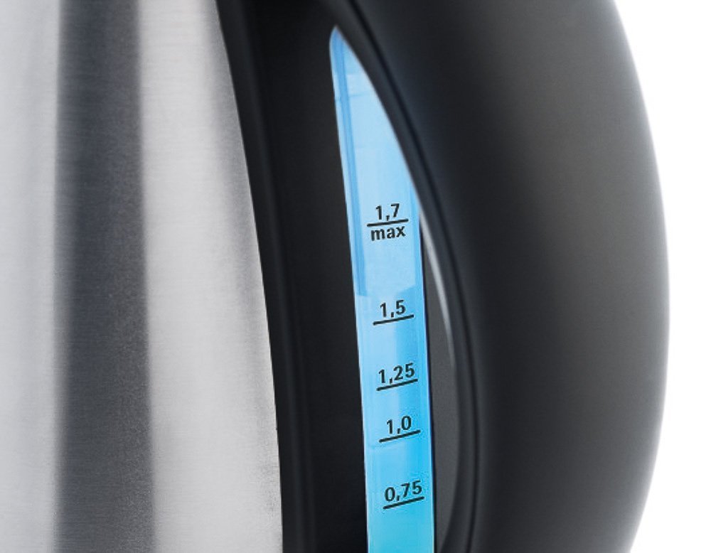 WMF | Kettle | STELIO | Standard | 2400 W | 1.7 L | Stainless steel | 360° rotational base | Stainless steel
