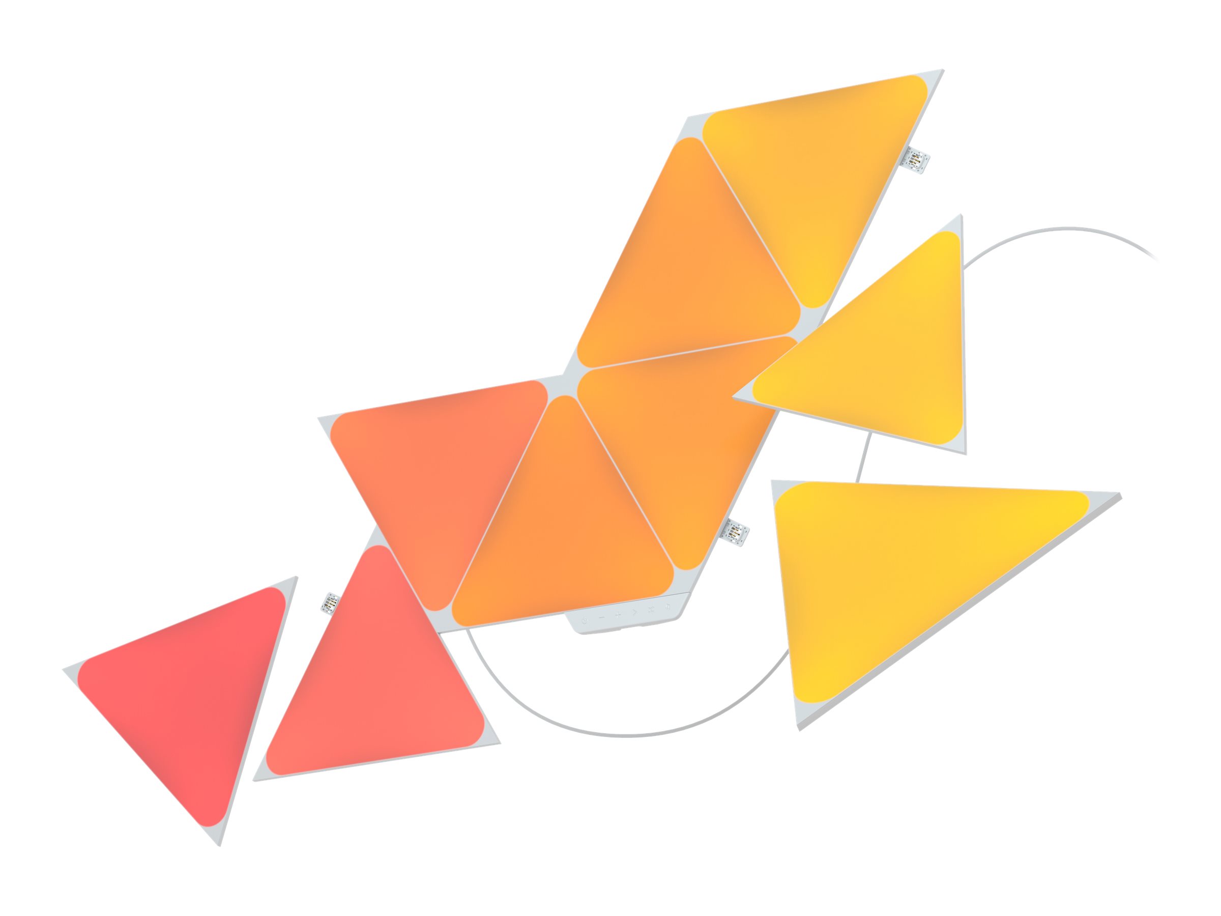 Nanoleaf|Shapes Triangles Starter Kit (9 panels)|1 W|16M+ colours
