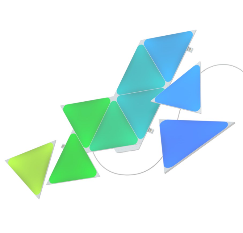 Nanoleaf|Shapes Triangles Starter Kit (9 panels)|1 W|16M+ colours
