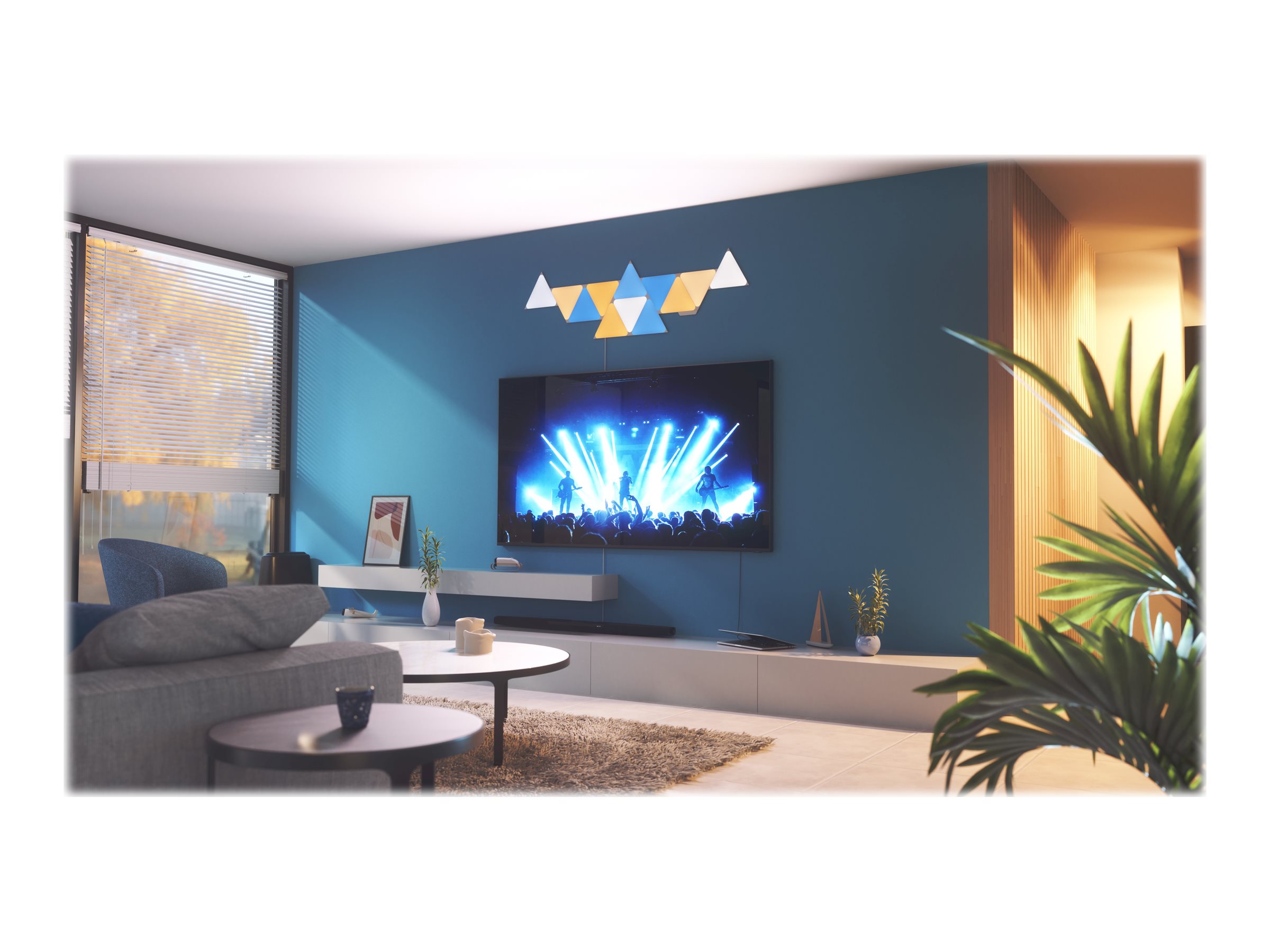 Nanoleaf|Shapes Triangles Starter Kit (9 panels)|1 W|16M+ colours