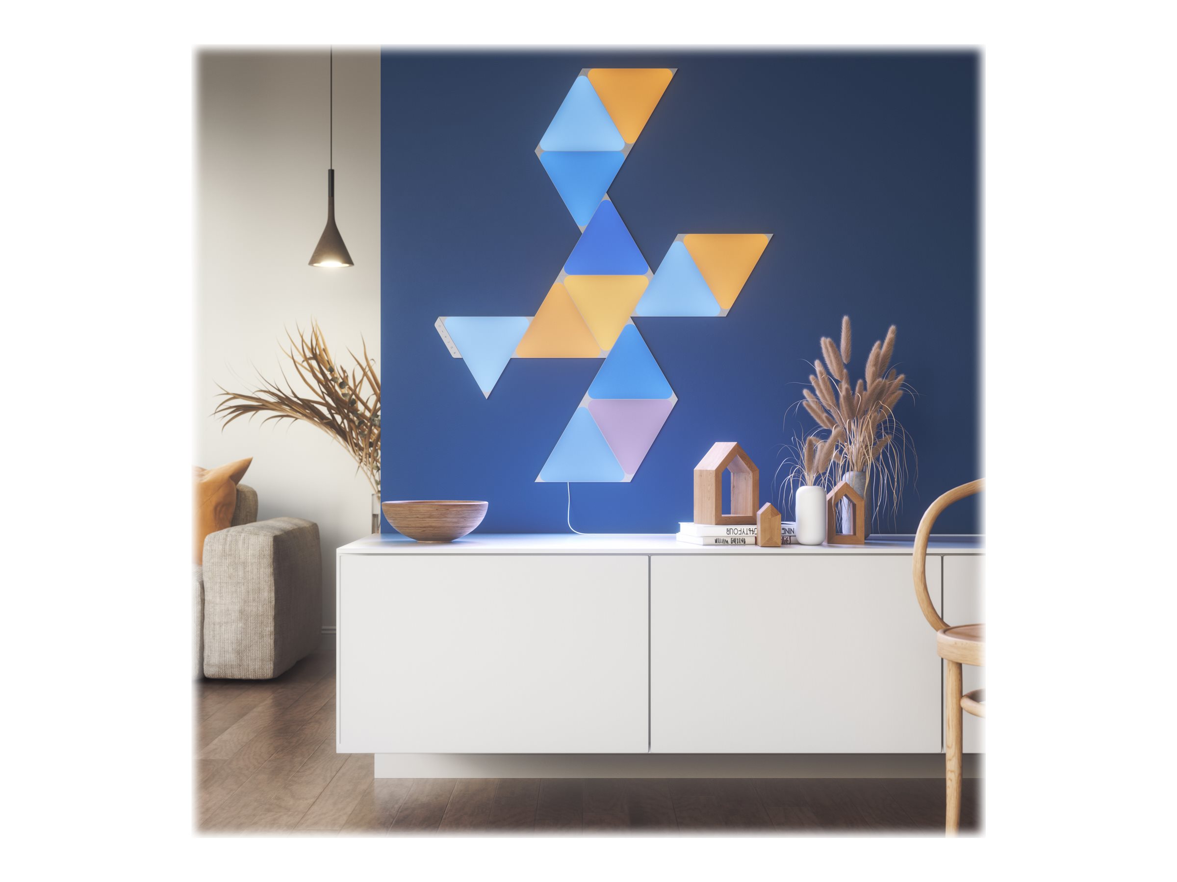 Nanoleaf|Shapes Triangles Starter Kit (9 panels)|1 W|16M+ colours