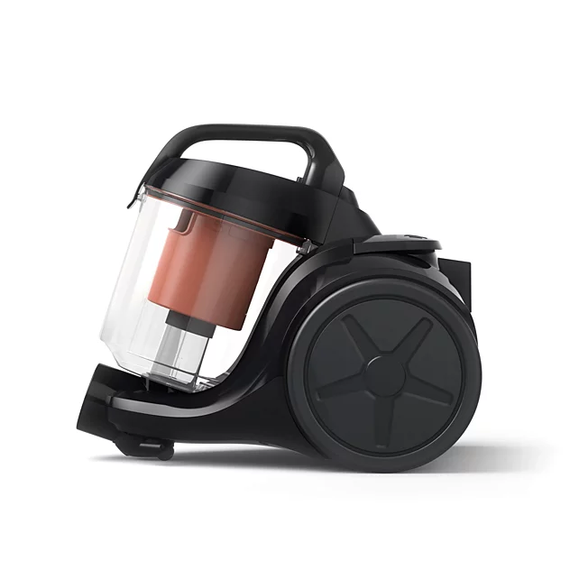 Philips | Vacuum cleaner | XB1142/10 1000 series | Bagless | Power 800 W | Dust capacity 1.3 L | Rich black/Coral moody