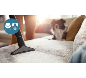 Philips 1000 Series XB1142/10 PowerCyclone 3 Dulkių siurblys, Black/Coral