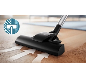 Philips | Vacuum cleaner | XB1142/10 1000 series | Bagless | Power 800 W | Dust capacity 1.3 L | Rich black/Coral moody