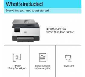 HP OfficeJet Pro 9120e Spausdintuvas rašalinis spalvotas MFP A4 22 ppm USB Wi-Fi Ethernet LAN