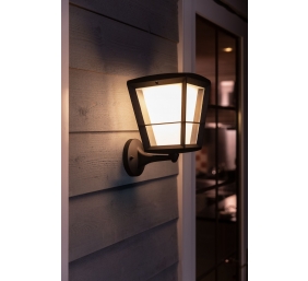 Philips Hue WCA Econic Outdoor Wall Lantern Up | 15 W | 2000-6500 Hue White Colour Ambiance