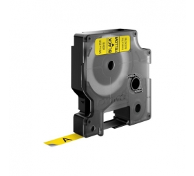 DYMO D1 Standard 40918 (S0720730) Juostelė, 9mm x 7m, Black on Yellow
